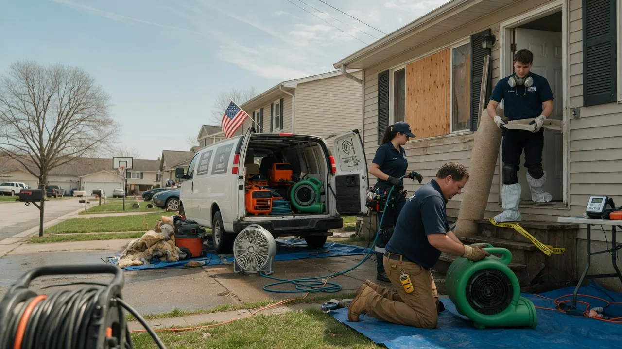Water Damage Restoration in North Highlands, CA near me